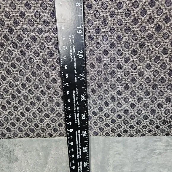 Kasper Dress Pencil Skirt Size 12 gray black geometric print lined - Picture 2 of 8